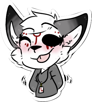 Levy Sticker 3/3 - Cartoon (349x388)