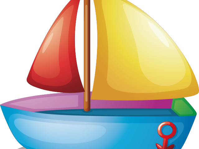 Sailboat Clipart Toy Sailboat - Toy Boat Clip Art (640x480)