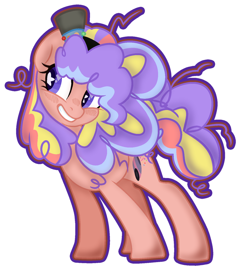 Confetti Canon By Raflesplattyt - Cartoon (848x942)