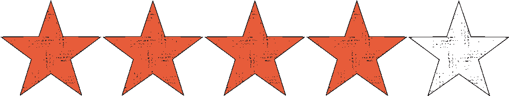 22, A Million - 4 Out Of 5 Stars Colored (1044x328)