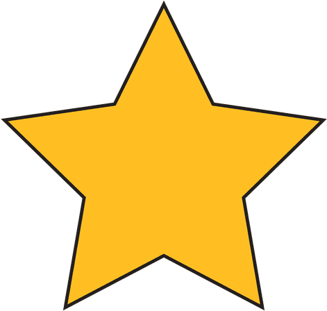 512 X 512 11 - Yellow Star Png Icon (512x512)