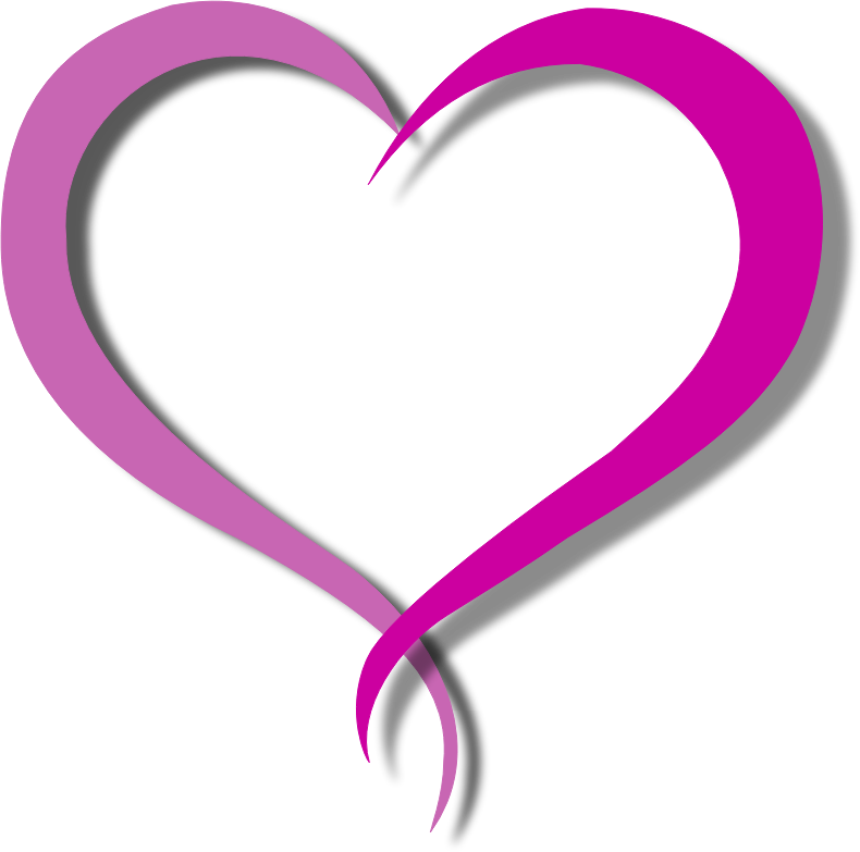 Medium Image - Swirly Pink Heart (790x783)
