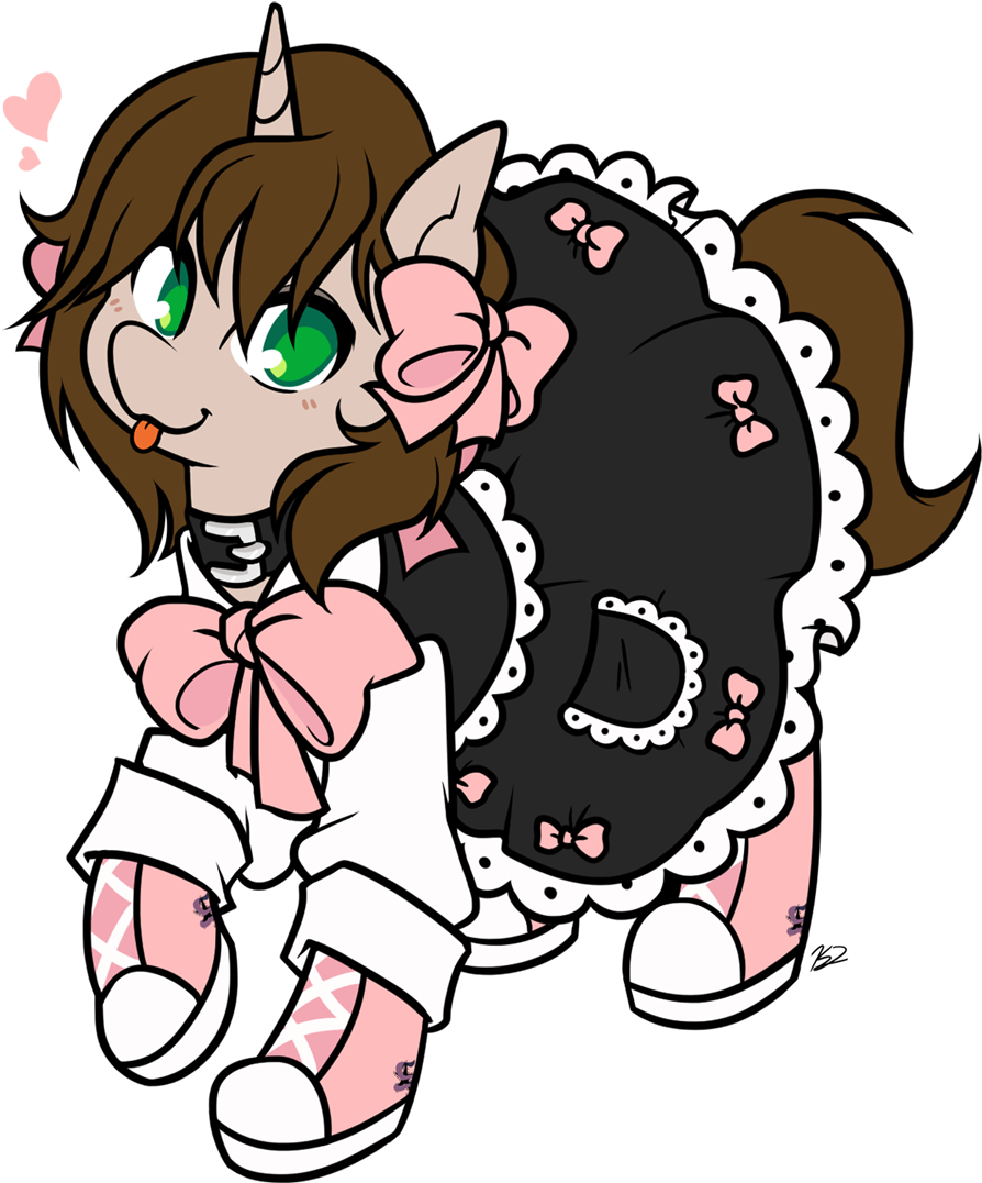 Egophiliac, Bow, Clothes, Collar, Commission, Converse, - Cartoon (934x1123)