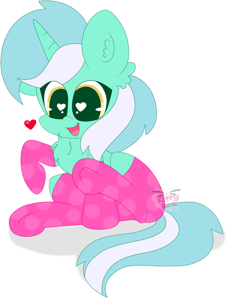 Kittyrosie, Female, Floating Heart, Heart, Heart Eyes, - Cartoon (752x1024)