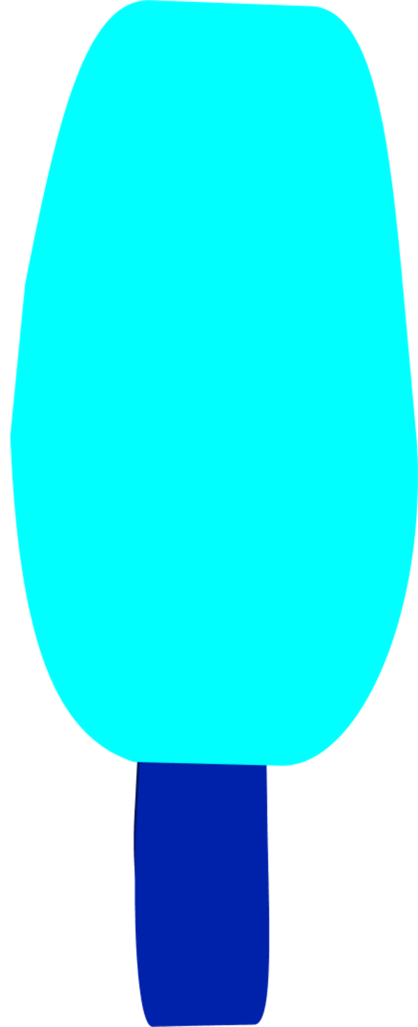 Red Fudge Bar 2 Vector Clip Art - Red Fudge Bar 2 Vector Clip Art (600x1471)