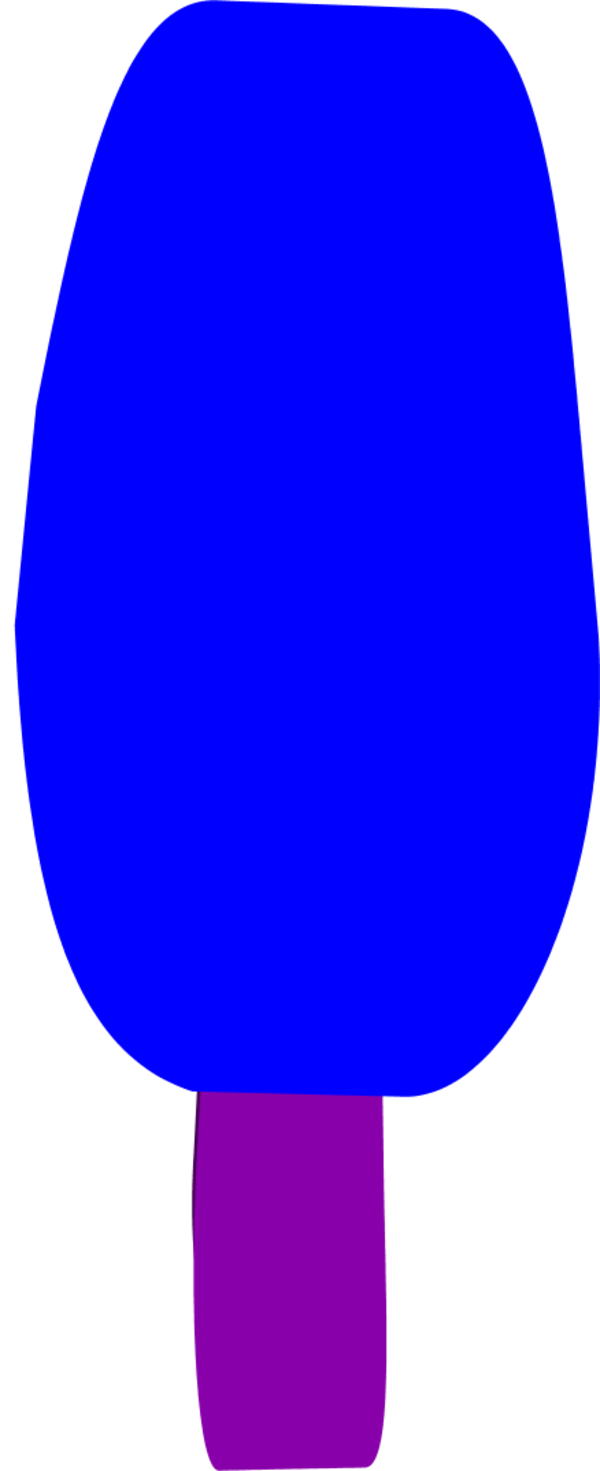 Red Fudge Bar 2 Vector Clip Art - Red Fudge Bar 2 Vector Clip Art (600x1471)