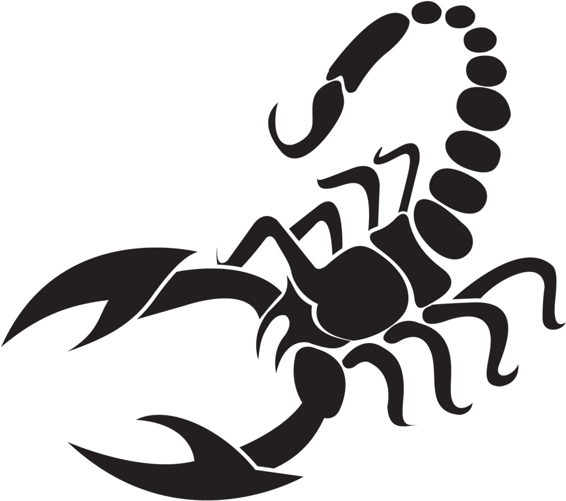 Scorpion Sticker - Scorpion Vector (1200x1076)