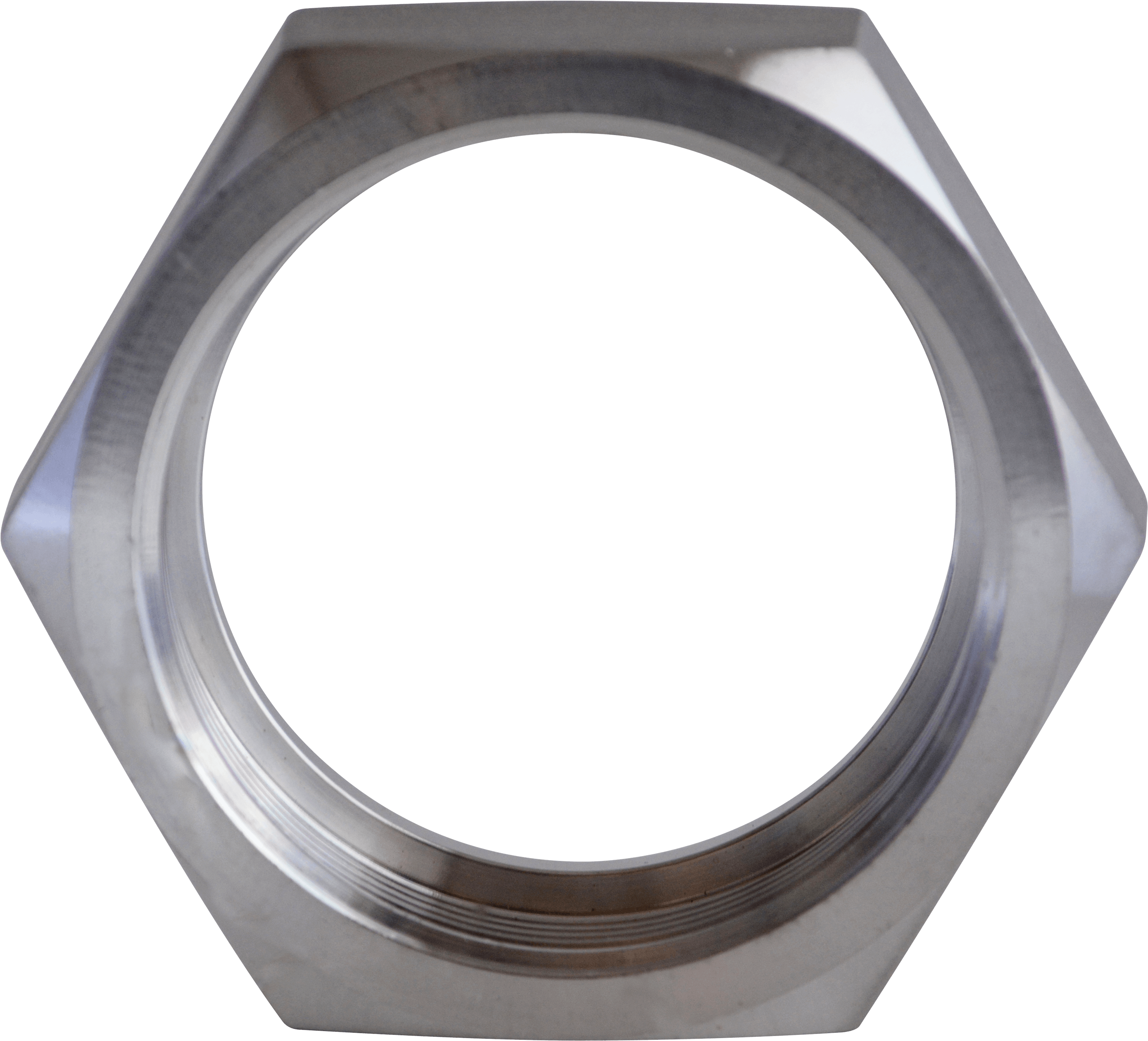 13h 2 1/2" Hex Nut Bevel Seat Union - Circle (3000x3000)