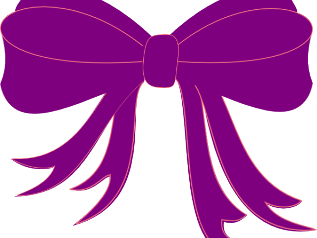 Violet Clipart Different Object - Girls Bow Clip Art (640x480)