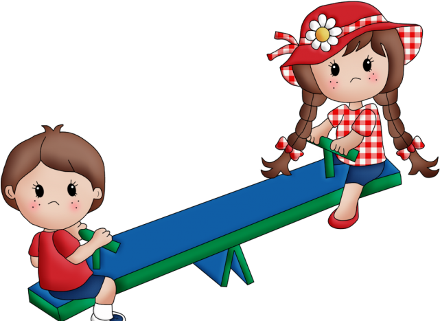 Park Clipart Recreational Park - Children Playing In The Park Clipart Png (640x480)