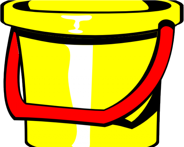 Yellow Clipart Pail - Bucket (640x480)