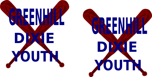 Crossed Bats Clip Art - Graphic Design (600x304)