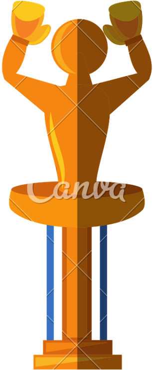 Boxing Award Icon - Illustration (751x800)