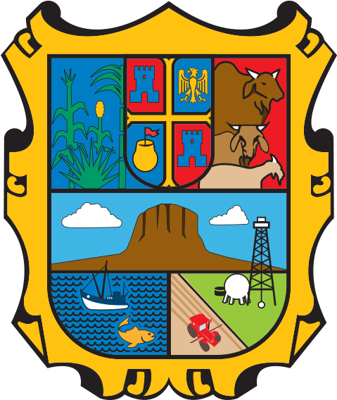 State Shield - Logo Tamaulipas Png (530x629)