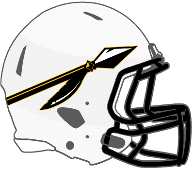 Oak Grove Football Helmet - Helmet New Orleans Saints Png (400x348)