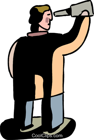 Man Looking Through Telescope Royalty Free Vector Clip - Man Looking Through Telescope Royalty Free Vector Clip (322x480)