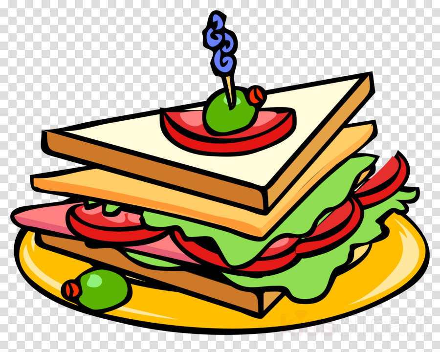 Club Sandwich Clipart Club Sandwich Tuna Fish Sandwich - Club Sandwich Clipart (900x720)