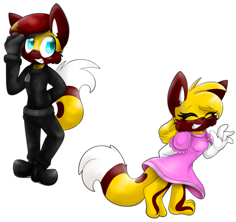 Adare And Sequoia The African Hunting Dog By Roninhunt0987 - Cartoon (931x858)