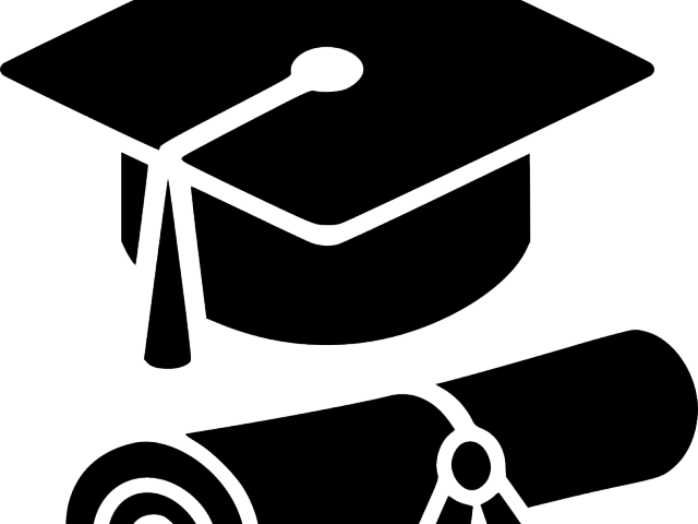 Graduation Clipart Icon - Graduation Icon Transparent Background (640x480)