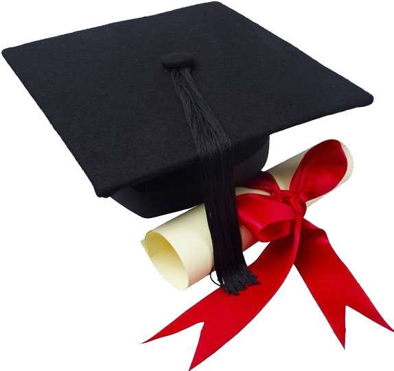 Academic Masters Ceremony Bachelors Clip Art Hat Ⓒ - Graduation Cap (580x571)