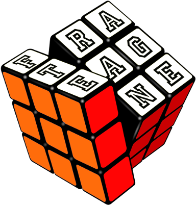 Qsar Phd Thesis - Rubik's Cube Silhouette (440x458)