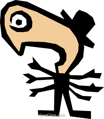 Man With Lots Of Arms Royalty Free Vector Clip Art - Illustration (417x480)