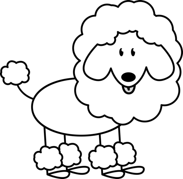 Drawn Poodle Stick Figure - Stick Figure Dogs (600x589)