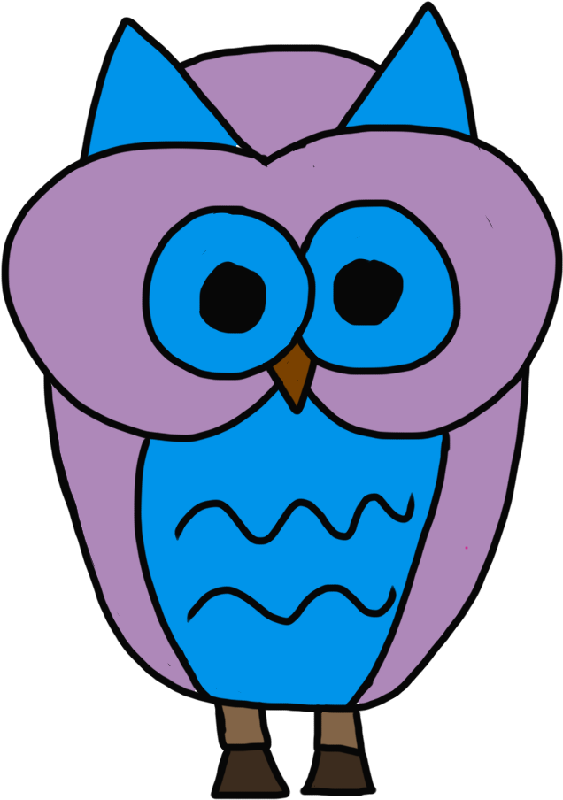 Sleepover Clipart Night Owls - Cartoon (716x921)