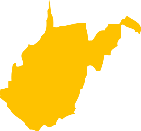 West-virginia - Virginia And West Virginia Png (467x434)