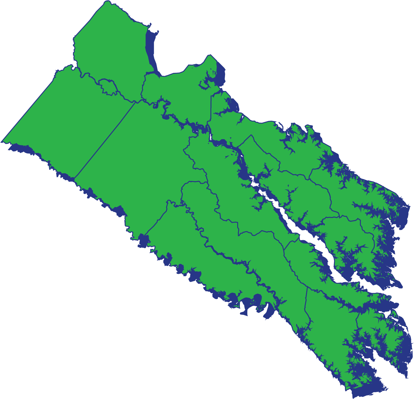 Region 6 Information - Map (1391x1342)