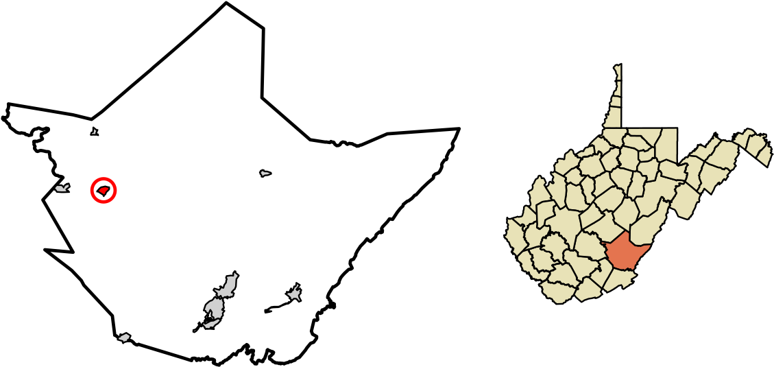 1200 X 607 1 - Map Of West Virginia (1200x607)