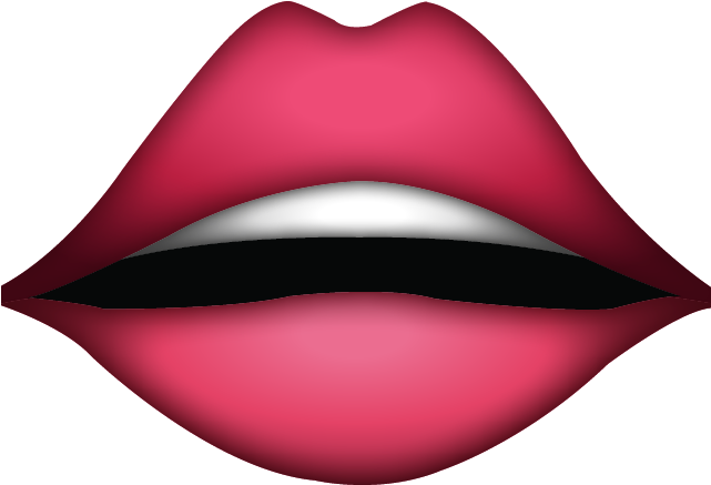 640 X 640 11 - Lips Emoji (640x640)