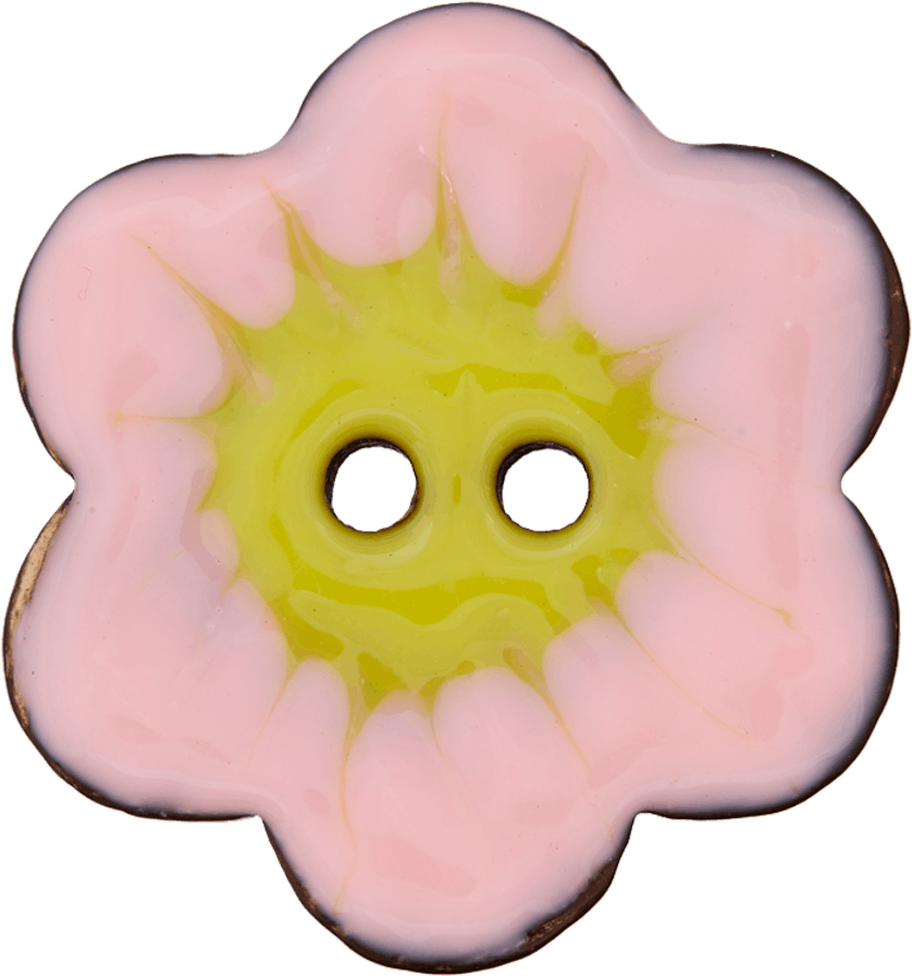 Coconut Two-hole Button Article - Play-doh (954x954)