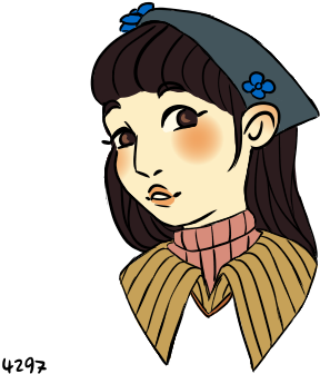 Zia Detected - Cartoon (385x360)