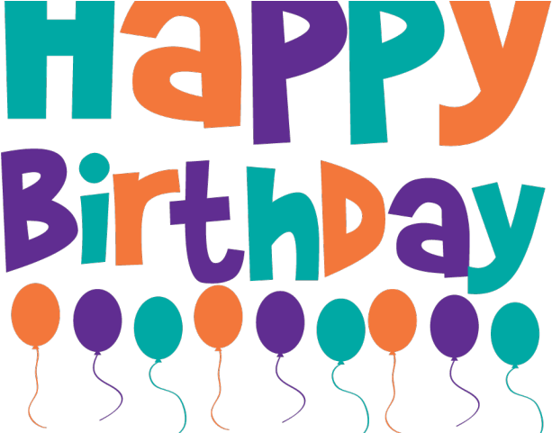 Friends Clipart Happy Birthday - Poster (640x480)