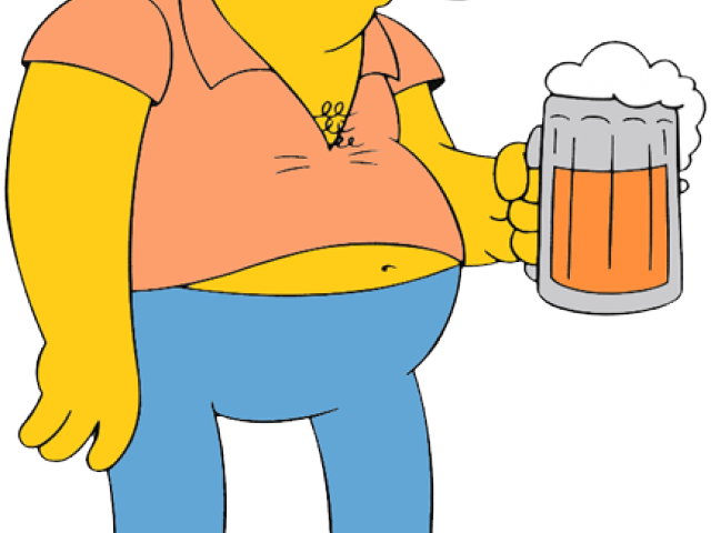 The Simpsons Clipart Cartoon - Moe Simpson (640x480)