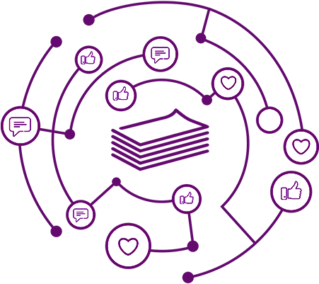 Collate The Stories Of Appreciation - Circle (500x500)