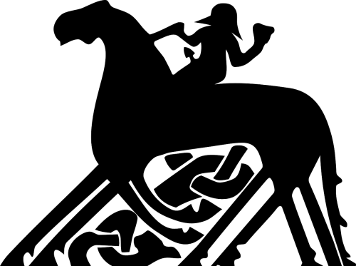 Vector - Odin On Sleipnir (500x373)