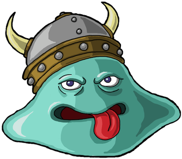 Viking Slime Slime, Vikings, Art Gallery, Art Museum, - Cartoon (500x367)