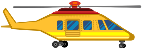 Helicopter Aircraft Clipart Transparent Png Svg - Helicopter Clipart Transparent Background (512x512)