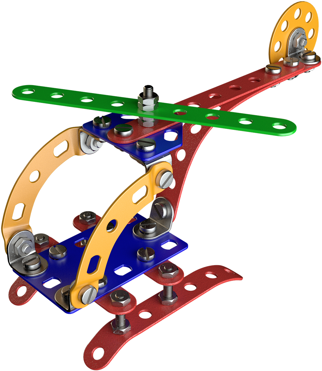 Helicopter Toys Metal Construction - Juguetes De Construcción (1280x1280)