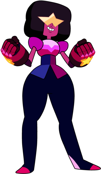 Voiced By - Estelle - Garnet From Steven Universe (350x611)