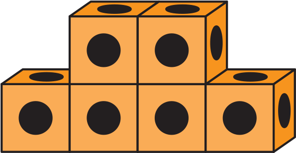 Building Made Of Six Connecting Cubes - Building Made Of Six Connecting Cubes (602x316)