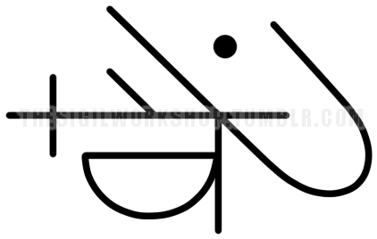 “negative And Toxic People Leave Me Alone” - Sigil To Banish Unwanted People (500x500)