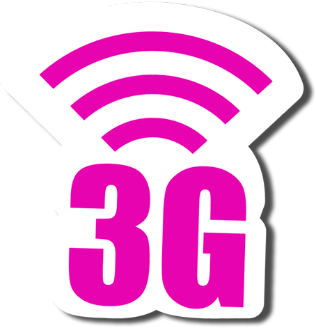 Stay Connected With 3g Fusion - Logo 3 G (795x529)