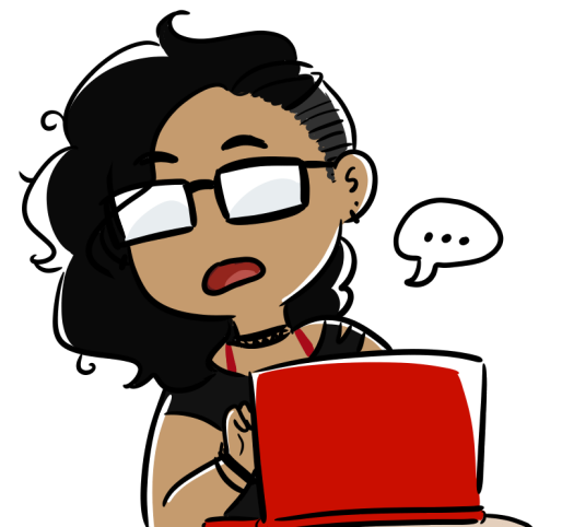 Feel Free To Look Around And Read Anything That May - Cartoon (584x500)