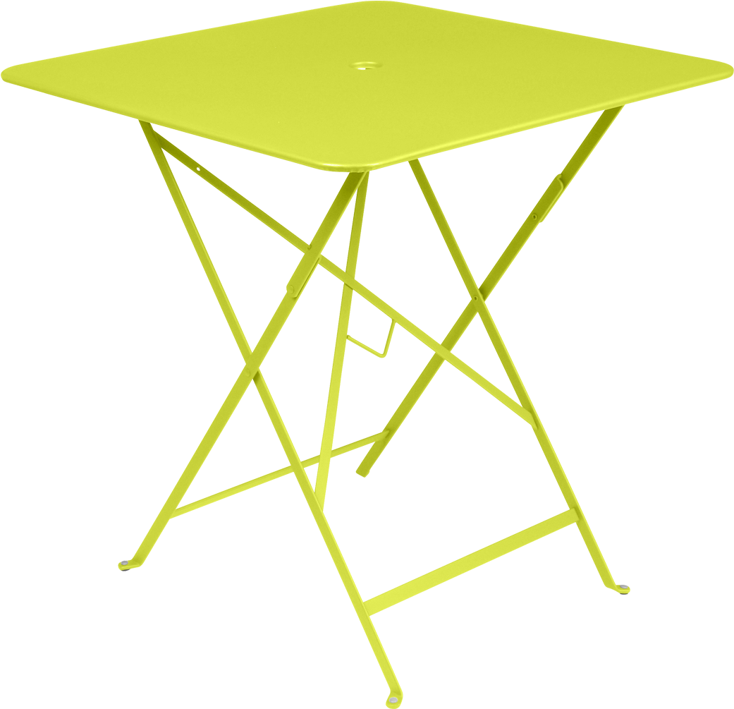 Fermob Bistro Folding Table 0244 - Fermob - Bistro Folding Table Ø 117 Cm, Cedar Green (1100x1100)