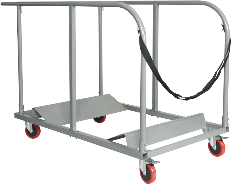 Multi-purpose Folding Table Storage And Transport Cart, - Cart (838x692)