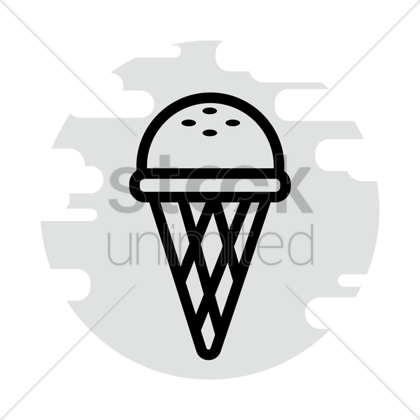 Icon Clipart Ice Cream Cones Ice Pops - Ice Cream Cone (600x600)