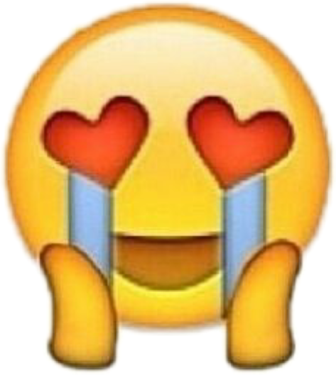 Fangirl Clipart - Emoji Llorando De Emocion (473x529)